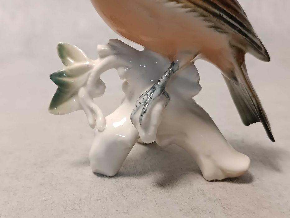 KARL ENS Porcelanowy Ptak Zięba VOLKSTEDT Niemcy