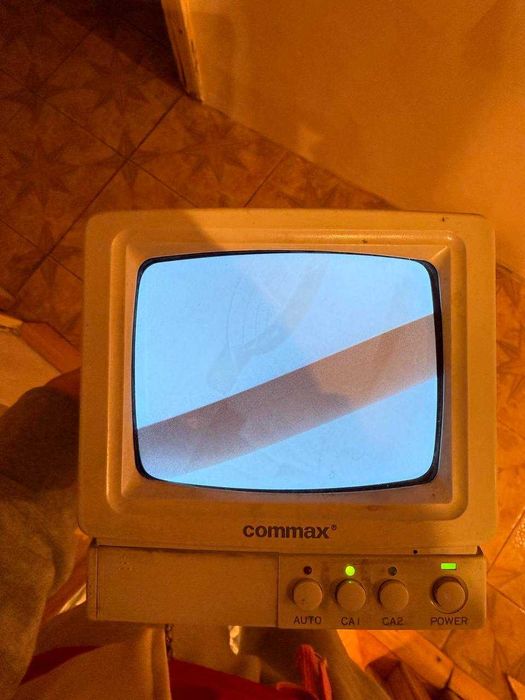 Видеодомофонный монитор COMMAX CCM-052C 2003 года + блок питания