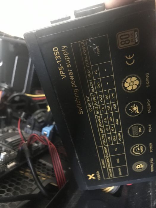 Ігровий компьютер ddr4-16Gb, RX-580-8Gb