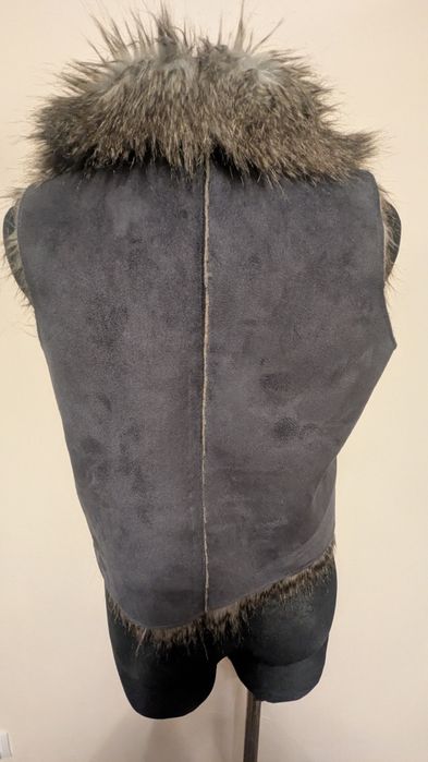 Kamizelka damska że skóry naturalnej rozmiar 38