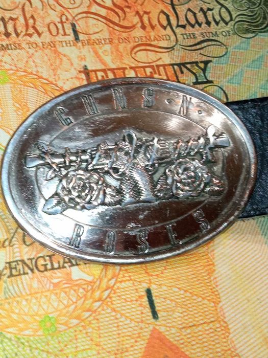 Пряжка на ремені Guns n Roses, в хорошем состоянии