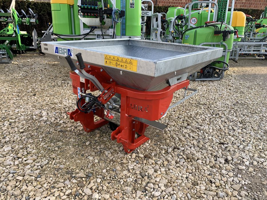 Rozsiewacz nawozów nawozu siewka siewnik ABRA MAXI 1200l STRUMYK RAUCH