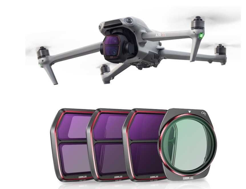 Zestaw filtrów do akcesoriów DJI Air 3S