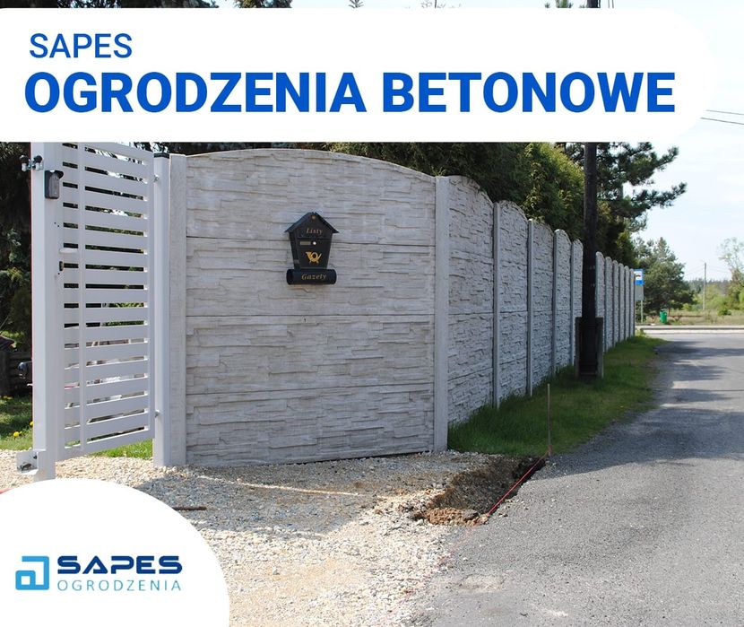 Promocja Zimowa  !!! Ogrodzenia betonowe