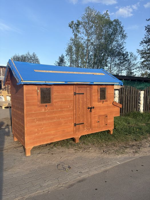 Kurnik z wolierą | produkcja na zamówienie