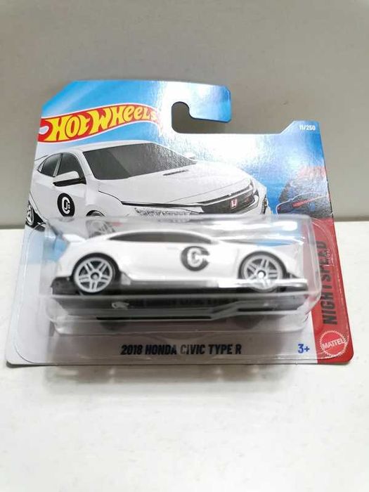 Hot Wheels 2018 Honda Civic Type R.