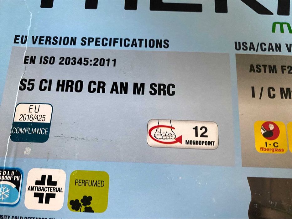 Buty ochronne BHP Cofra  roz 43  termiczne S5  CI HRO CR AN M SRC