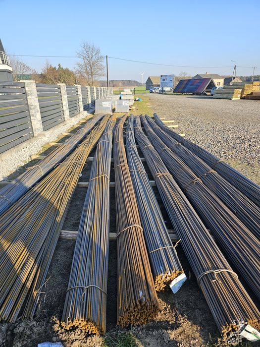 Pręty żebrowane i gładkie od 2.73 zl za kg netto