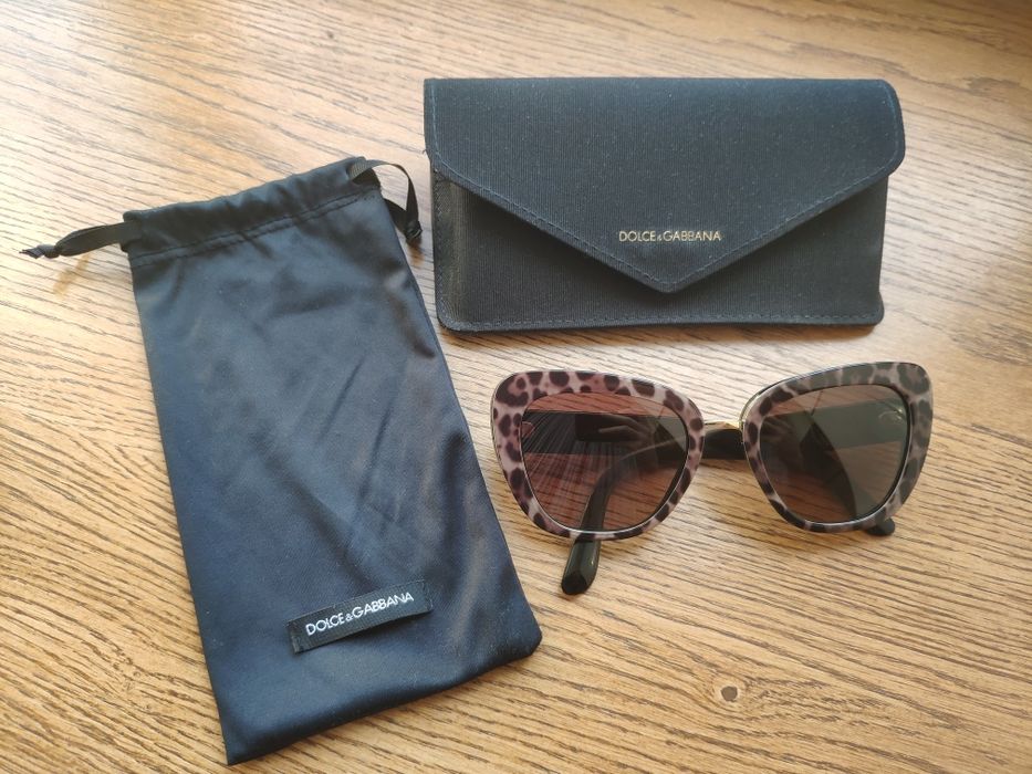 Окуляри Dolce & Gabbana DG4296 1995/13 (жіночі, сонцезахисні, леопард)