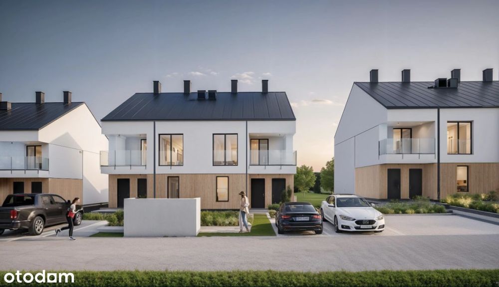 3 pokoje z ogrodem i poddaszem- nowa inwestycja