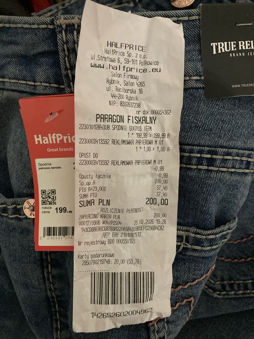 Spodnie True Religion