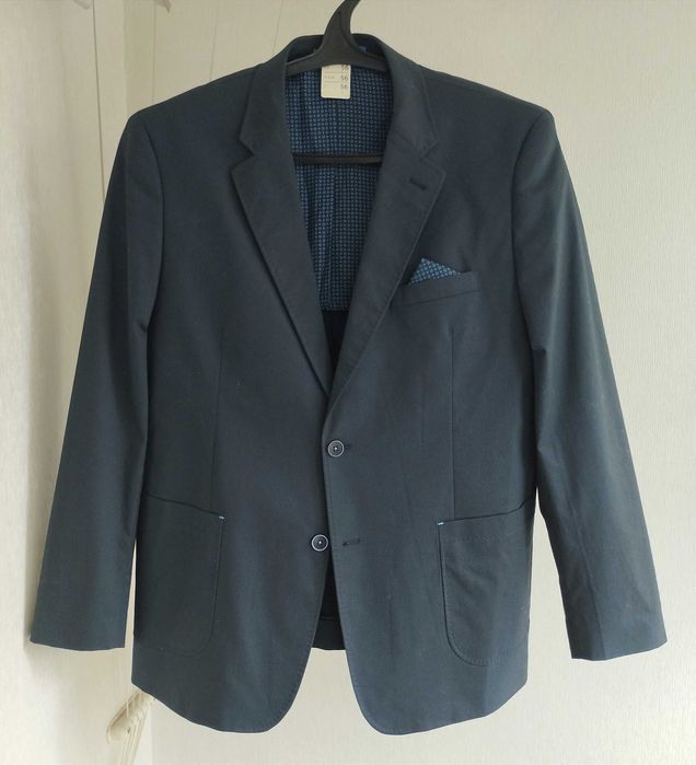 Новый котоновый мужской пиджак большого размера Canda