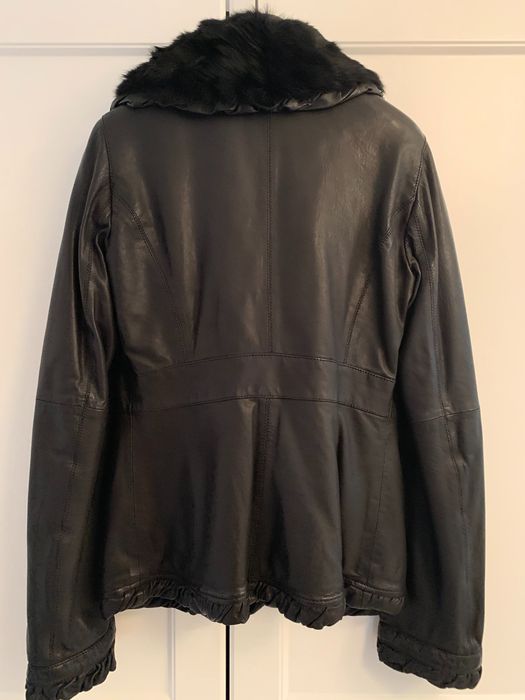 Armani, kurtka skorzana, xs