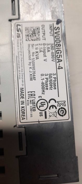 Falownik Lg ls 0,75 kw SV008IG5A-4