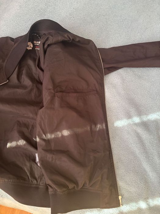 kurtka wiatrówka czarna bomberka PULL&BEAR , NASA , rozmiar S jak nowa