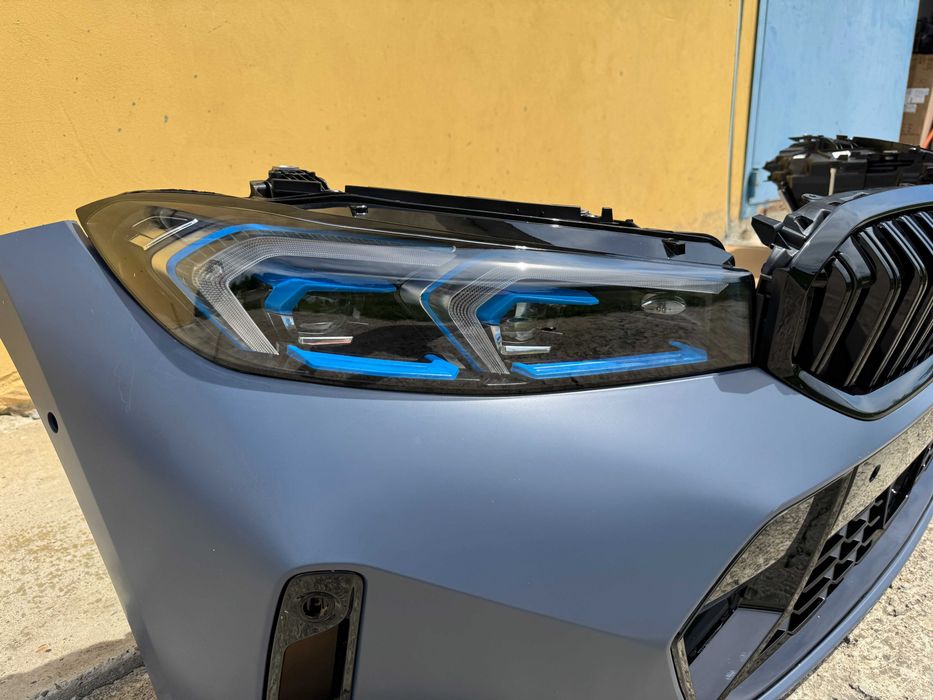 Морда Комплект рестайлінгу передньої частини BMW 3 G20 m340 m paket Бампер комплектний Фара ОБВІС
