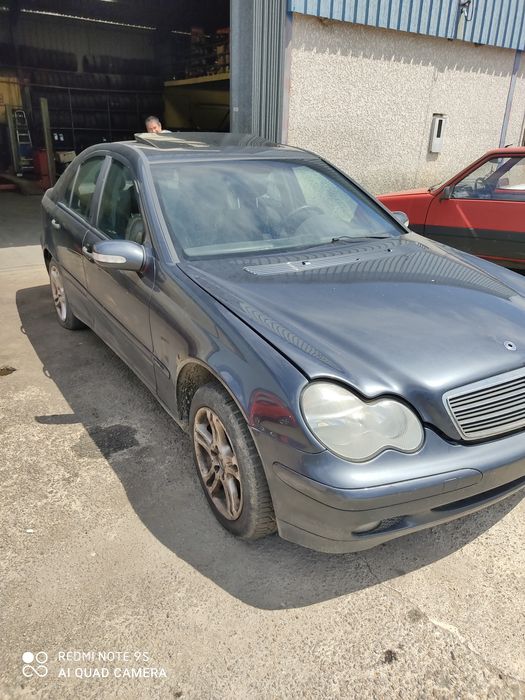 Peças Mercedes C220 W203, motor, caixa, frente completa, airbags, port