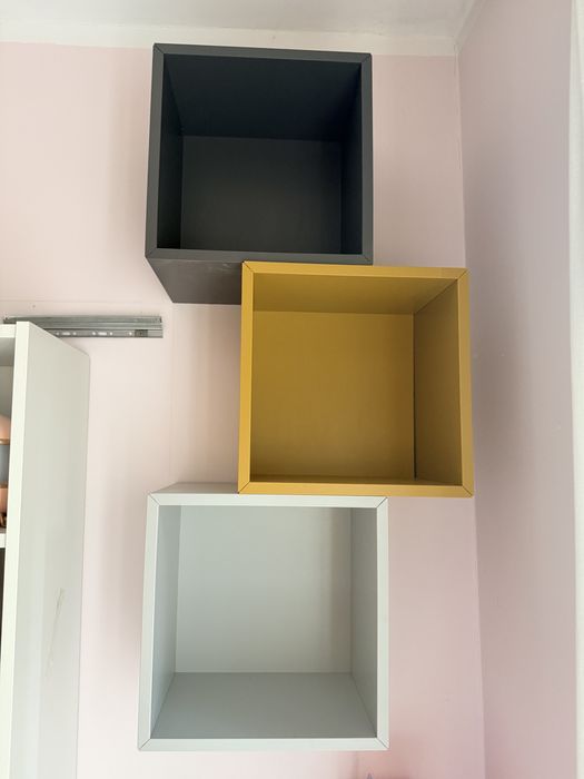 3 Szafki scienne Eket Ikea + prowadnice