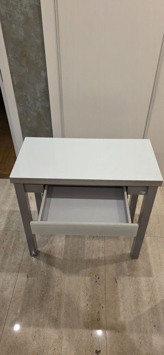 Mesa de cozinha dobrável como nova