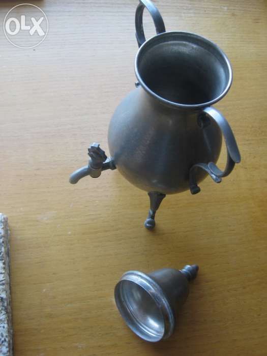 Samovar em Estanho 95%