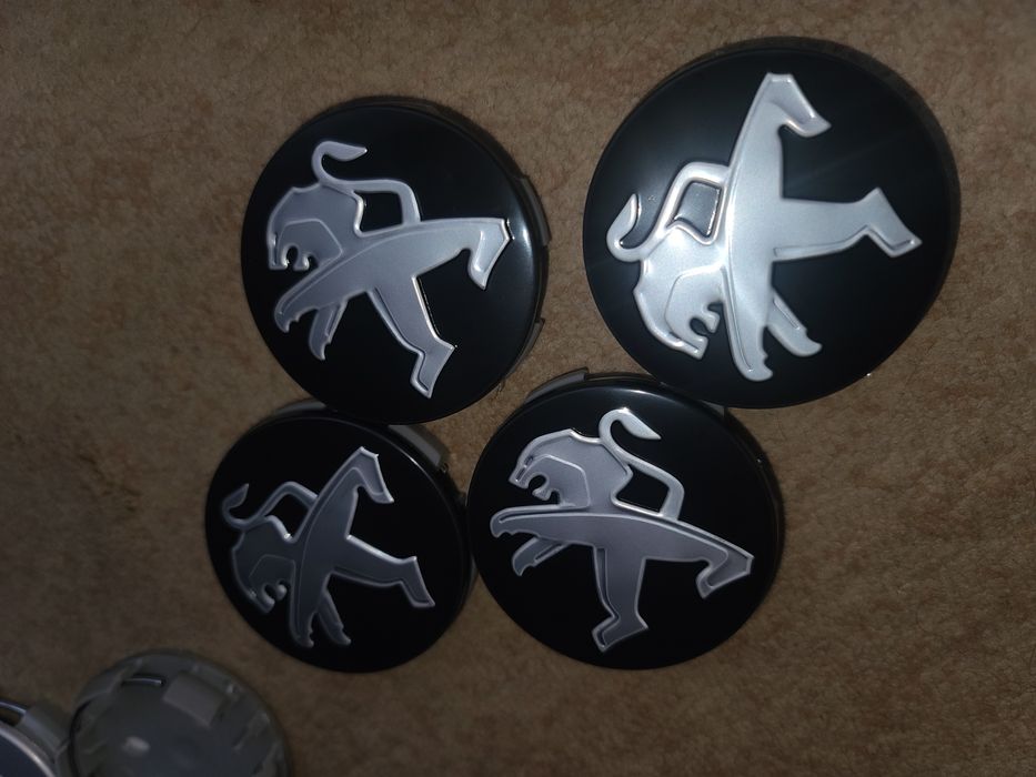 Ковпачки дисків оригінал  Peugeot 60mm