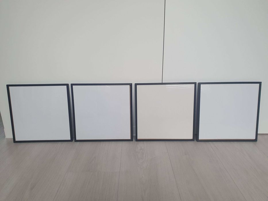Zestaw 4x LOMVIKEN ramka, IKEA, czarny, 32x32 cm