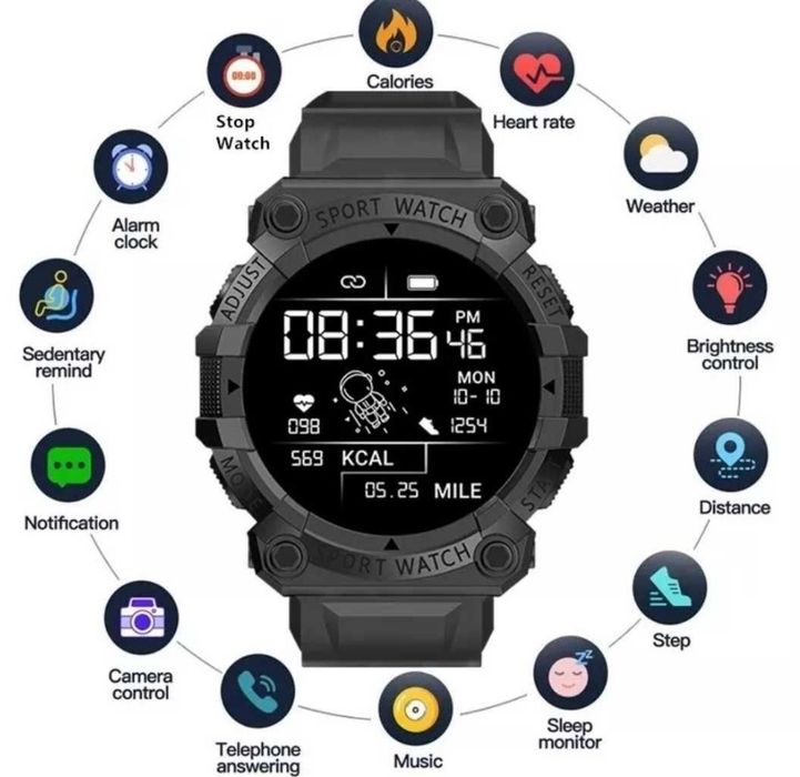 Smartwatch sportowy nowy