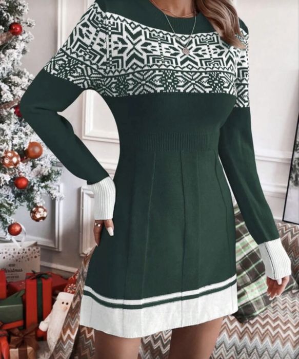 Sukienka na zimę albo wiosna jesień