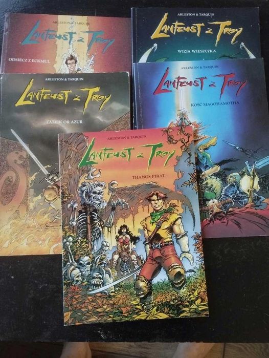 komiksy Lanfeust z Troy 5 zeszytów