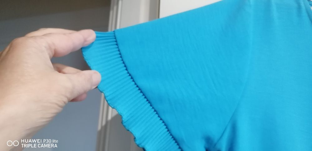 Camisola senhora azul claro