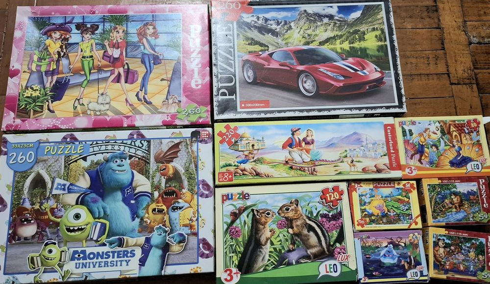 Лот пазлів для 7 років пазли для шкільного віку лот Castorland puzzle