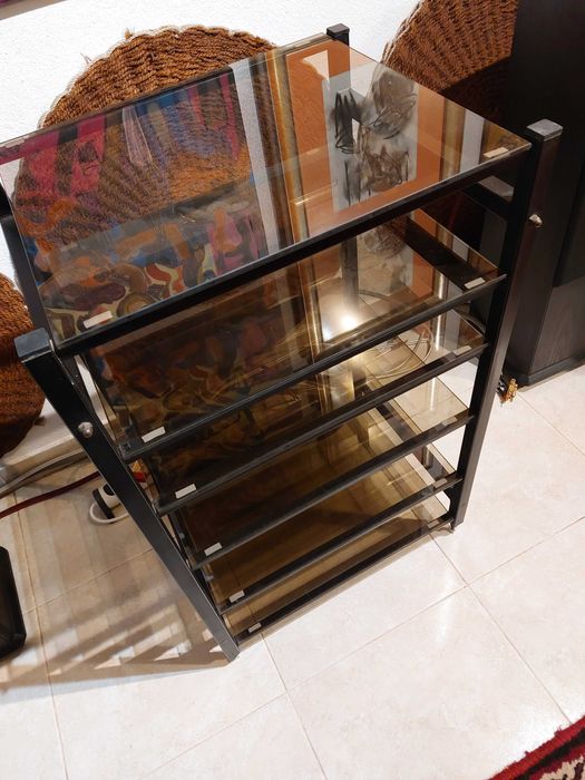 Mesa móvel hifi aparelhagem