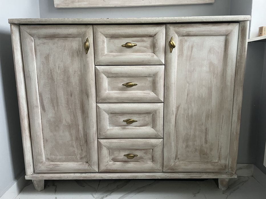 Komoda duza shabby chic