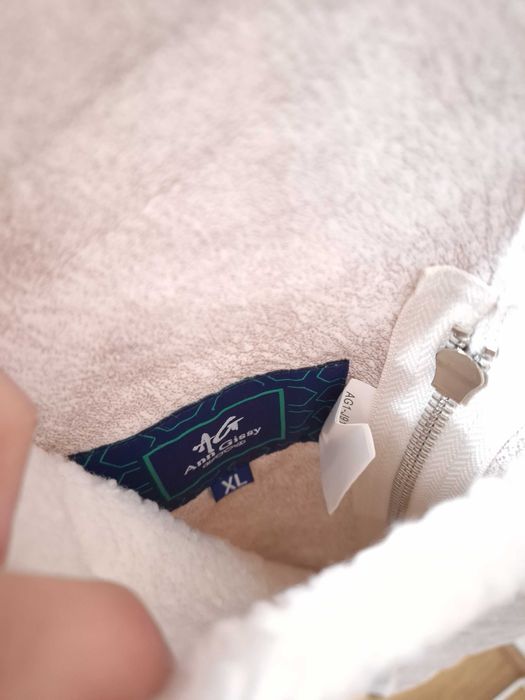 Płaszcz Klasyczny Długi Biały Kremowy Off White Dwustronny Ann Gissy