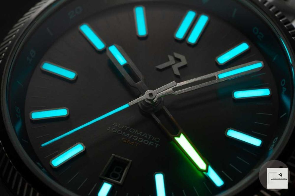 zegarek RZE: Fortitude GMT-S - Sapphire Sunburst
