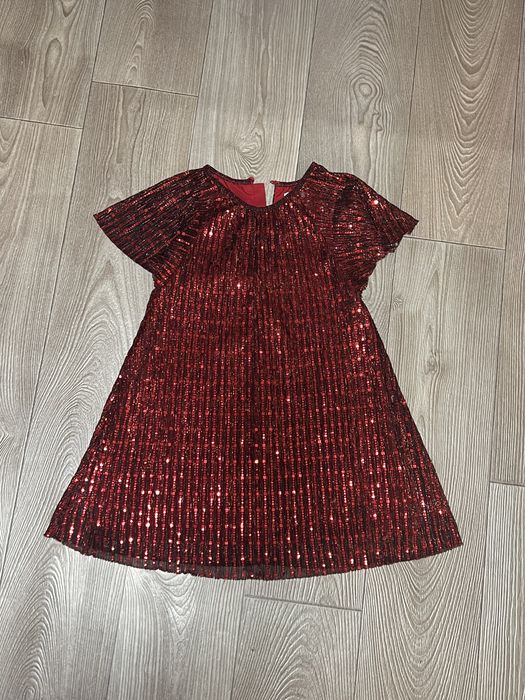 Святкова сукня 4-5 років 110-116 блискуча сукня
