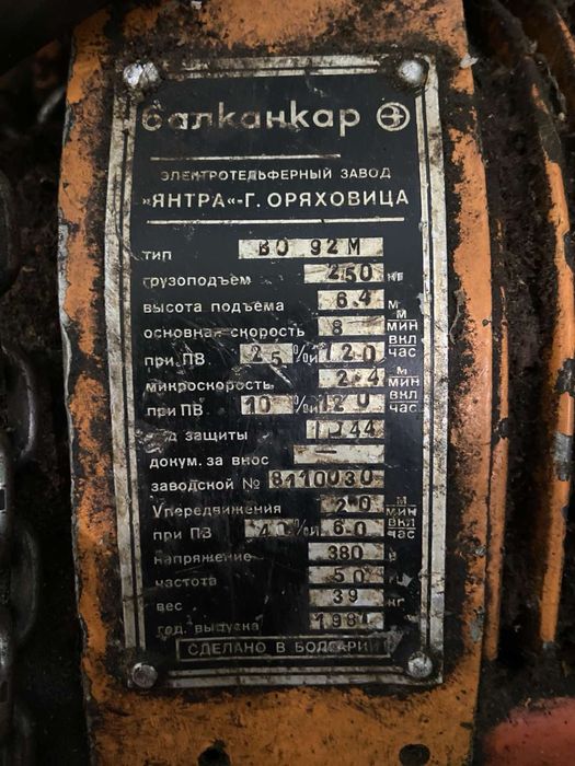 Тельфер Балканкар / Balkancar