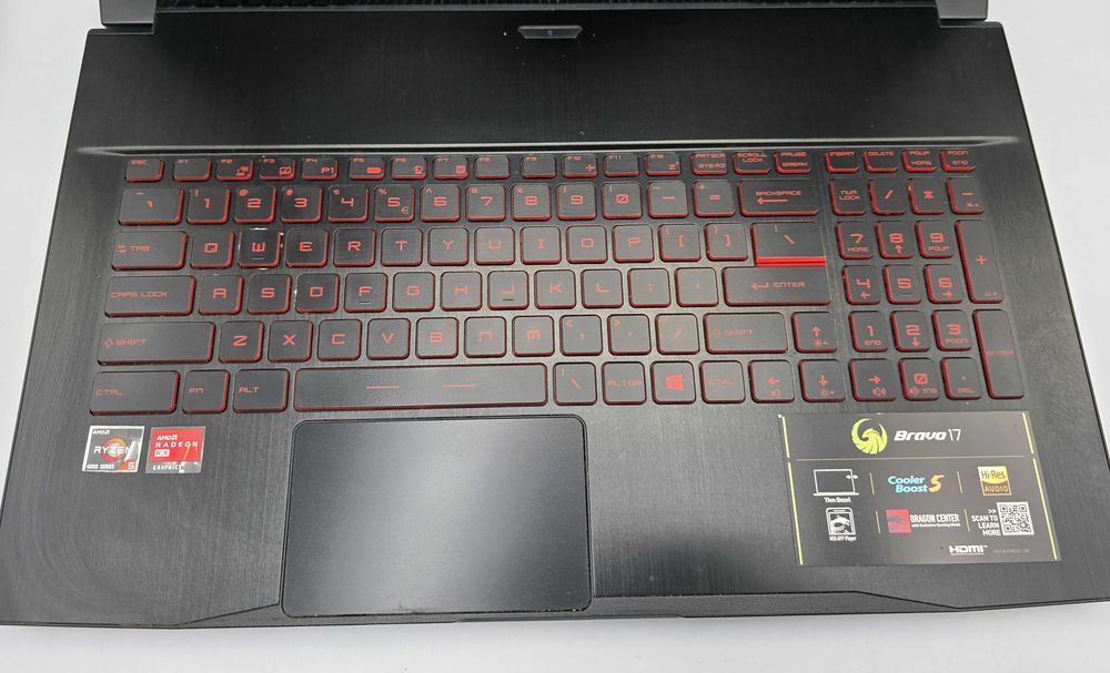 Laptop MSI MS-17FK Bravo 17 Amd Ryzen 5 4600H 16/500GB RX 5500M