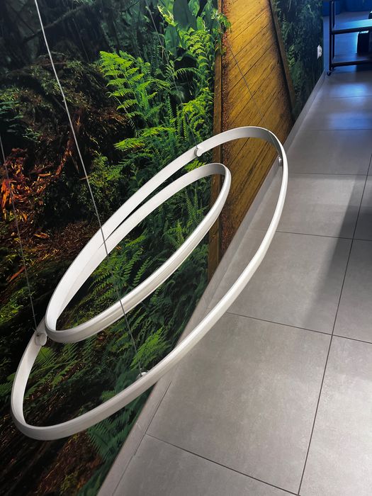 Lampa sufitowa led biała