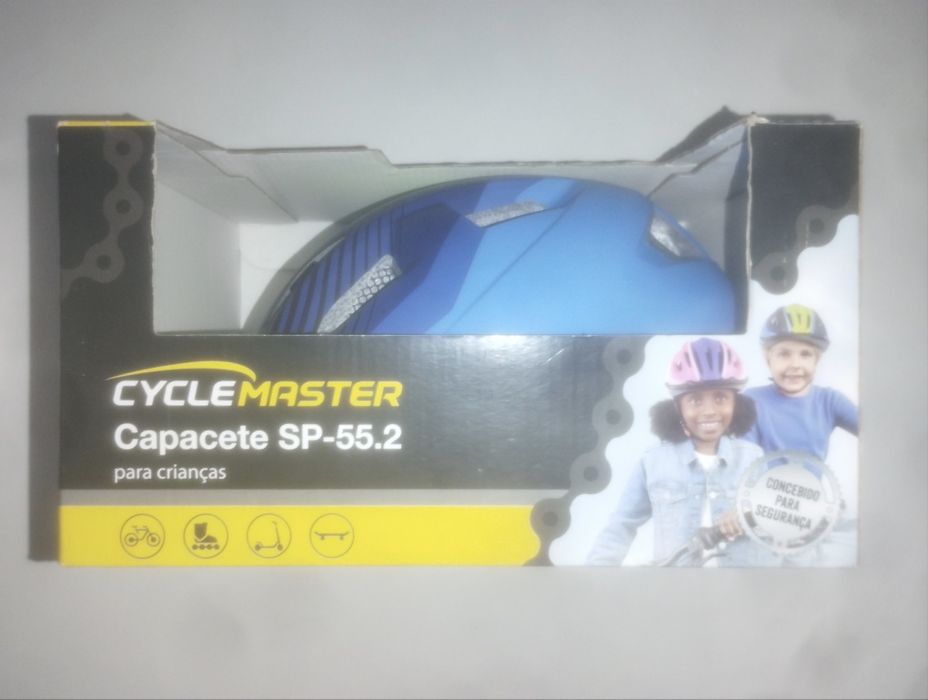 Capacete Criança para bicicleta skate, patins, trotinete