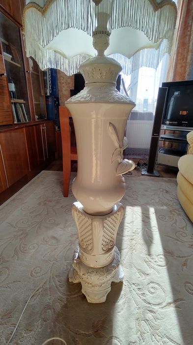 Винтажный торшер фарфоровый импорт