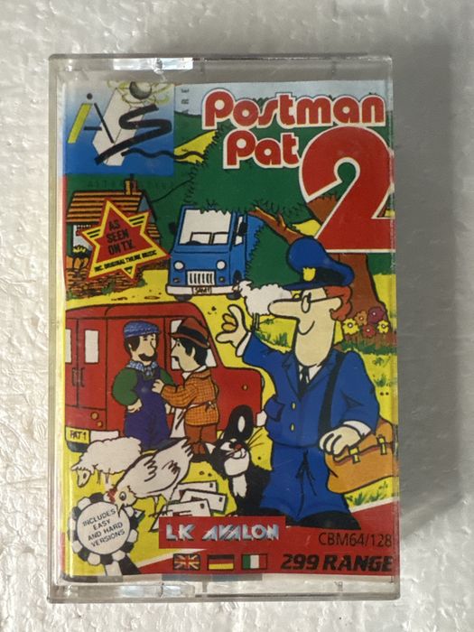 Postman Pat 2 - gra na Commodore 64 C64 od Alternative Software wydanie polskie LK Avalon