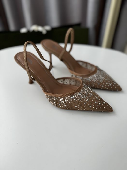 Туфлі zara стрази камні