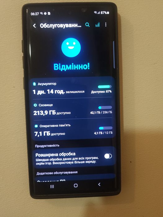 Samsung note 10 plus 12/256