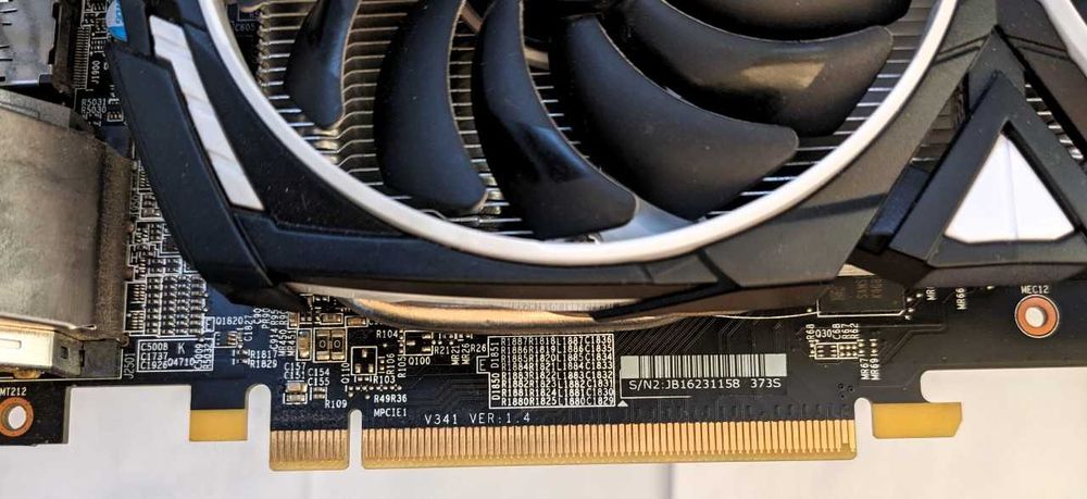 Radeon RX 580 Armor 8GB відеокарта 256-bit, GDDR5