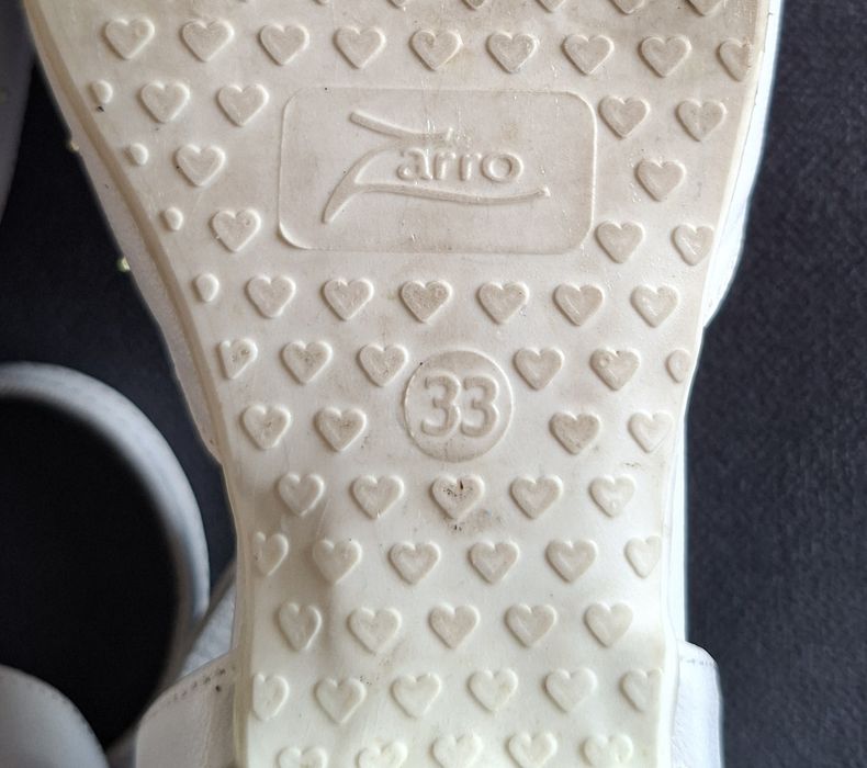 Dziewczęce buty do komunii Zarro rozm 33