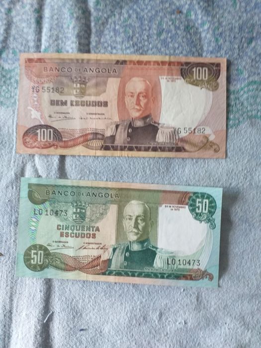 Vendo moedas e notas antigas