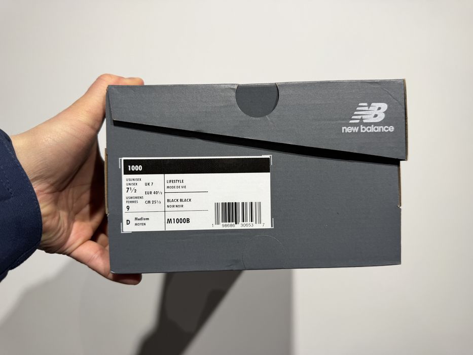 Кросівки чоловічі New Balance 1000 M1000B