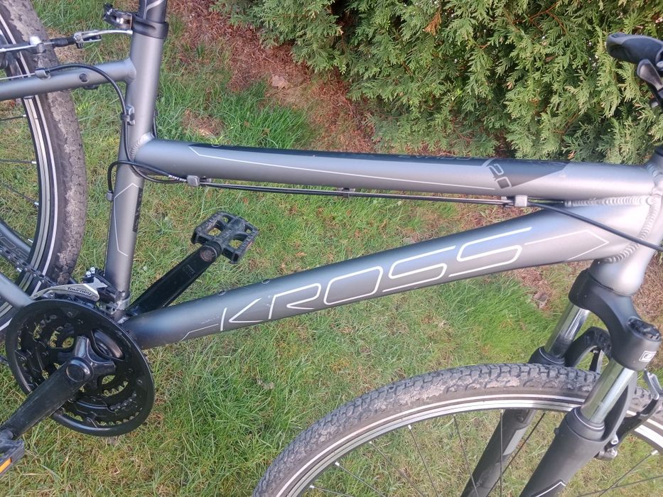 Rower kross 28 cali grafitowy