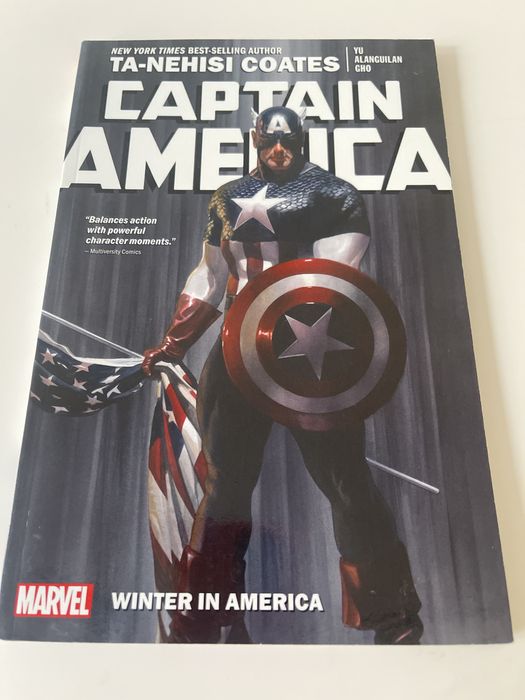 Komiks Marvel po angielski Captain America Winter in America
